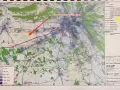 Mapa pokazuje planowaną lokalizację CPK i obszary o dużej gęstości zaludnienia. Czy warto inwestować w działki przy planowanych nitkach CPK?