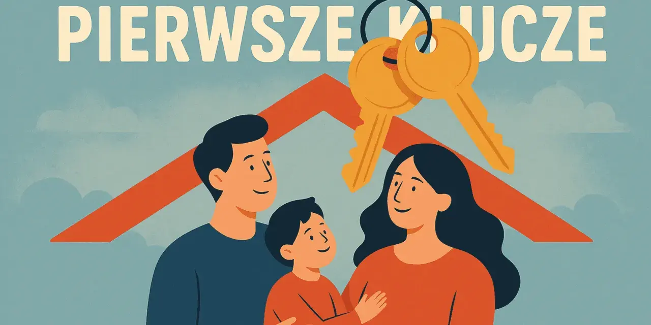 Rodzina pod dachem z kluczami. Czy program Pierwsze Klucze faktycznie obniży ratę kredytu do 1,5 procent?