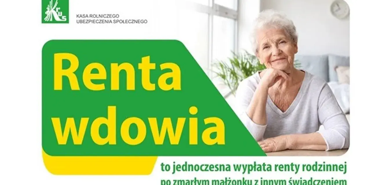 Czy renty wdowie pozwolą seniorom na utrzymanie dużych domów jednorodzinnych? Uśmiechnięta starsza pani z KRUS.