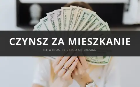 Ręce trzymające banknoty dolarów, symbolizujące wyższy czynsz za mieszkanie w bloku z 2025 roku.