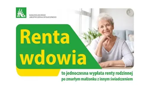 Czy renty wdowie pozwolą seniorom na utrzymanie dużych domów jednorodzinnych? Uśmiechnięta starsza pani z KRUS.