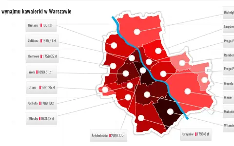 Ile kosztuje wynajem mieszkania w Warszawie? Ceny, które zaskakują
