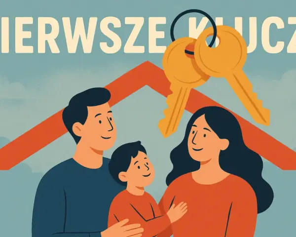 Rodzina pod dachem z kluczami. Czy program Pierwsze Klucze faktycznie obniży ratę kredytu do 1,5 procent?