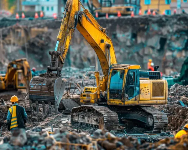 Koparki na budowie. Prawdziwe powody dla których "wuzetki" wydane po 2025 roku będą ważne tylko 5 lat, to szybkie zmiany przepisów i postęp technologiczny.