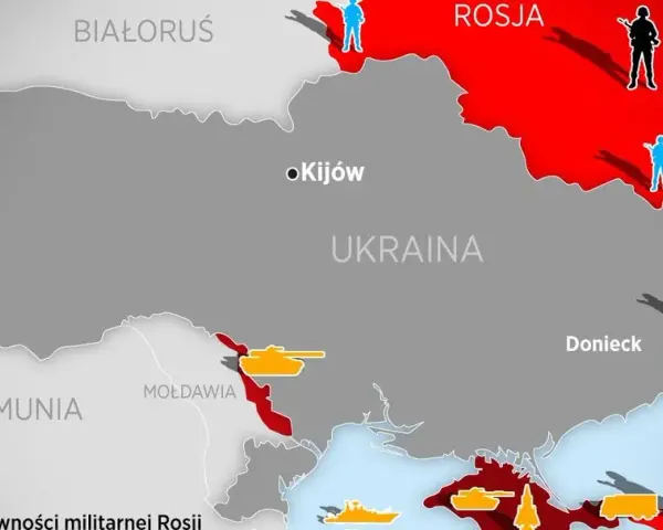Ile terenu zajęła Rosja na Ukrainie? Zaskakujące statystyki i zmiany