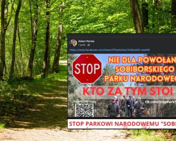 Prawdziwa historia właściciela, który stracił możliwość budowy przez brak 3 ha parku w okolicy. Protest przeciwko parkowi narodowemu "Sobibór".