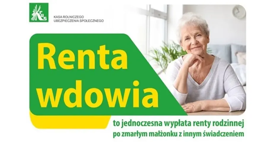 Czy renty wdowie pozwolą seniorom na utrzymanie dużych domów jednorodzinnych? Uśmiechnięta starsza pani z KRUS.