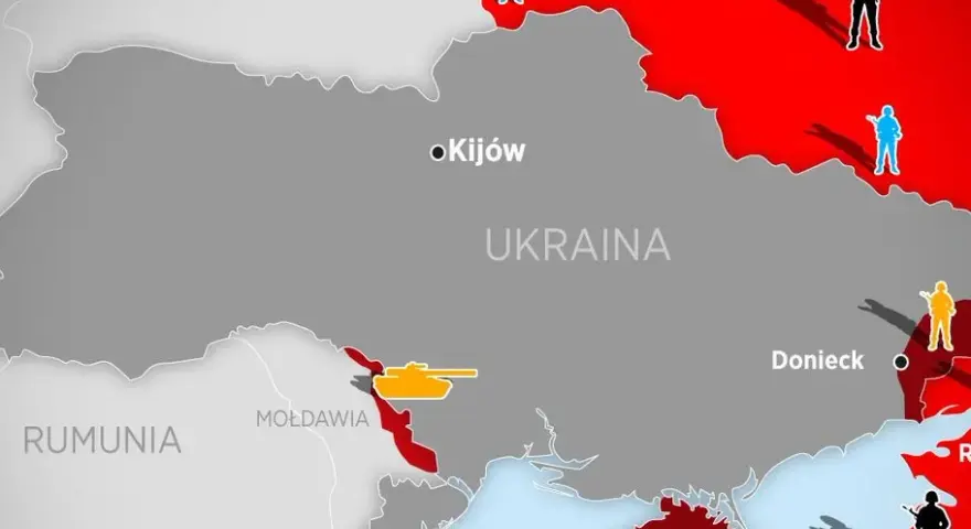 Ile terenu zajęła Rosja na Ukrainie? Zaskakujące statystyki i zmiany