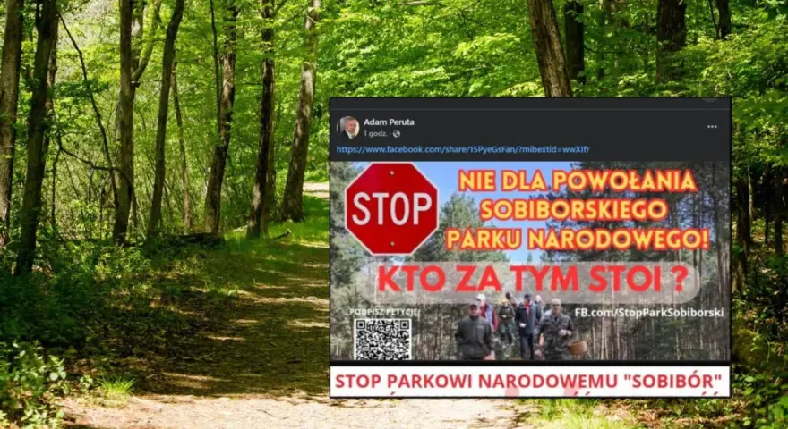 Prawdziwa historia właściciela, który stracił możliwość budowy przez brak 3 ha parku w okolicy. Protest przeciwko parkowi narodowemu "Sobibór".