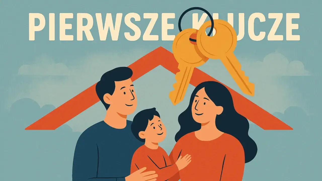 Rodzina pod dachem z kluczami. Czy program Pierwsze Klucze faktycznie obniży ratę kredytu do 1,5 procent?
