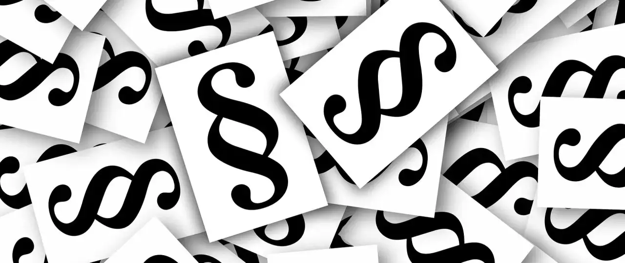 Nowe przepisy o raportowaniu rezerwacji: kto stoi za systemem i jakie dane trafią do urzędów? Widoczne symbole paragrafu.