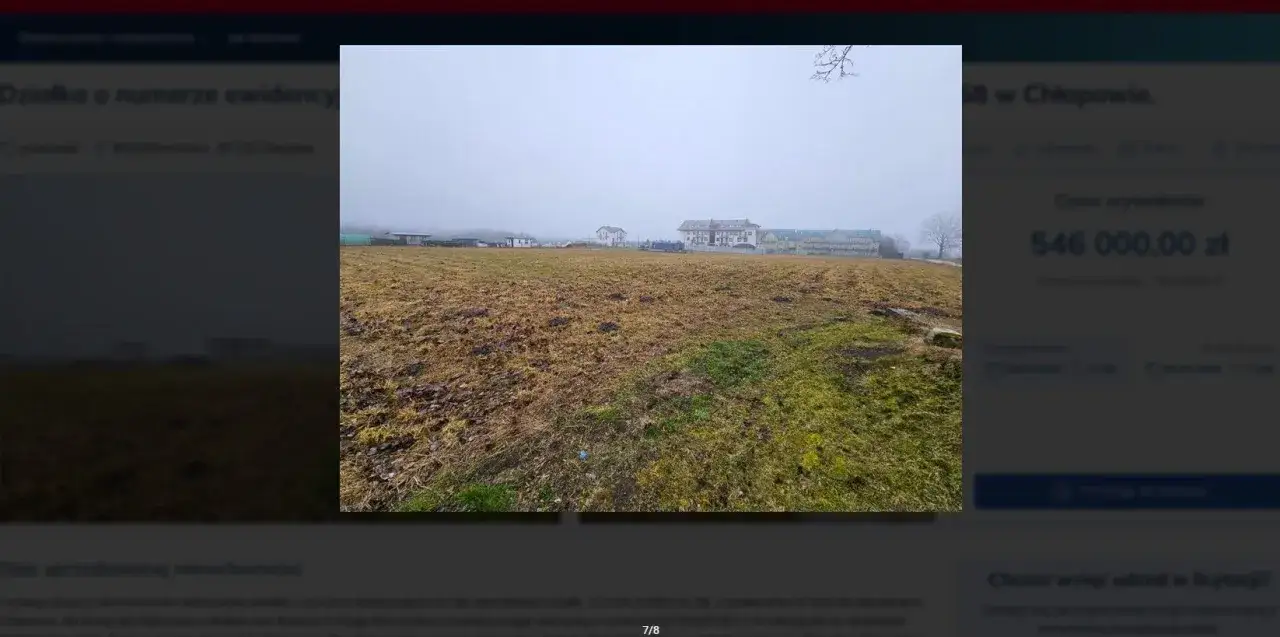 Działka budowlana w sypialni dużego miasta. Odkryj sekrety licytacji komorniczych i potencjał tej nieruchomości.