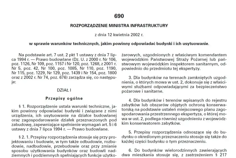 Zdjęcie Warunki techniczne jakim powinny odpowiadać budynki – kluczowe przepisy i wymagania