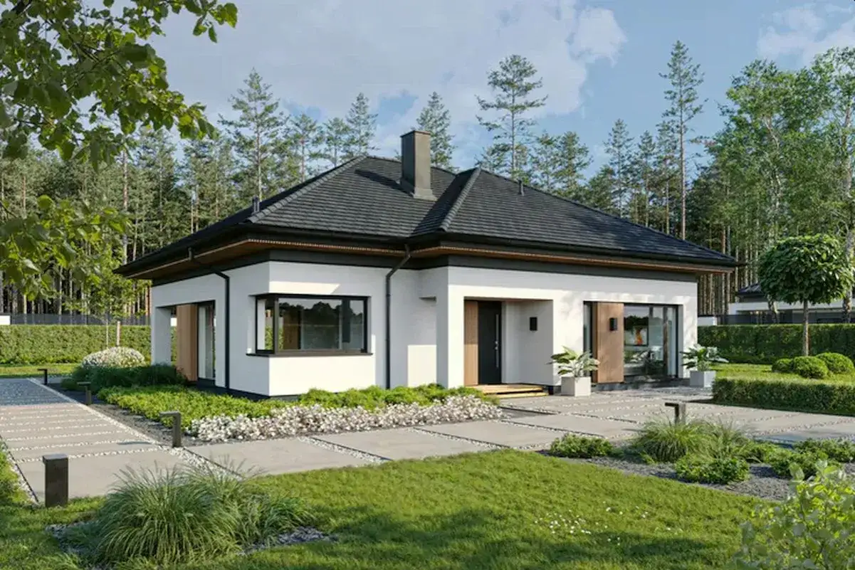Nowoczesny dom z ogrodem. Czy nowe wymogi techniczne WT2026 podniosą koszty budowy o kolejne 1000 zł za metr?