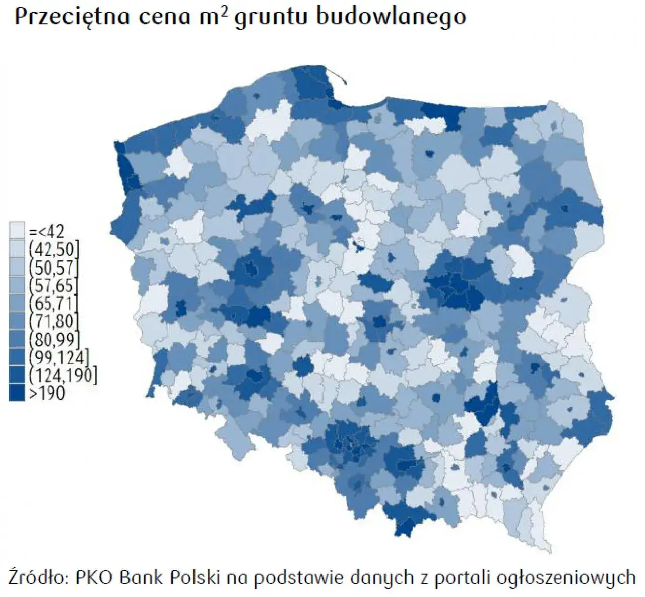 Zdjęcie Ile kosztuje metr kwadratowy działki budowlanej w Polsce? Ceny i różnice